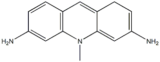3,6-diamino-10-methylacridan Struktur