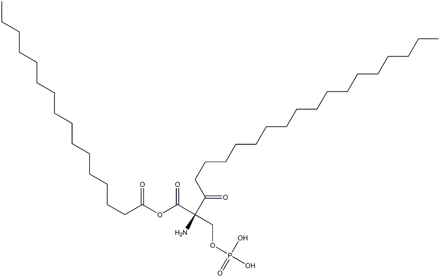 1-palmitoyl-2-stearoyl-3-phosphoserine