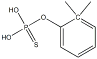 ORTHO,ORTHO-DIMETHYL-PHENYLPHOSPHOROTHIOATE Struktur
