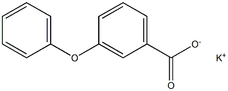 POTASSIUM-3-PHENOXYBENZOATE Structure