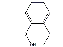 META-TERTBUTYLISOPROPYLBENZENEHYDROPEROXIDE Struktur