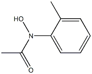 ACETOHYDROXAMICACID,N-(ORTHO-TOLYL)- 结构式