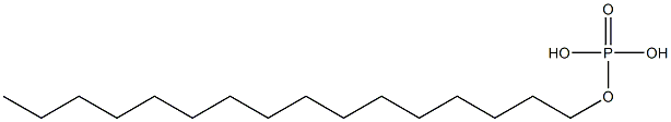 PALMITYLPHOSPHATE 化学構造式