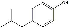 PARA-(2-METHYLPROPYL)PHENOL Struktur