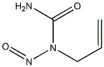 UREA,1-ALLYL-1-NITROSO- Struktur