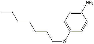 PARA-(HEPATYLOXY)ANILINE Struktur