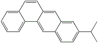 BENZ[A]ANTHRACENE,9-ISOPROPYL- Structure