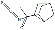 ENDO-2-ACETYL-EXO-6-NORBORNYLISOTHIOCYANATE Structure