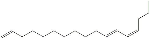  (11E,13Z)-heptadeca-1,11,13-triene