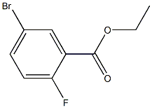 5-BROMO-2-FLUOROBENZOIC ACID ETHYL ESTER Structure