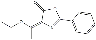 (4E)-4-(1-ETHOXYETHYLIDENE)-2-PHENYL-1,3-OXAZOL-5(4H)-ONE