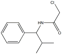 2-CHLORO-N-(2-METHYL-1-PHENYLPROPYL)ACETAMIDE Struktur