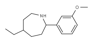 5-ETHYL-2-(3-METHOXYPHENYL)AZEPANE