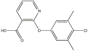  2-(4-chloro-3,5-dimethylphenoxy)nicotinic acid