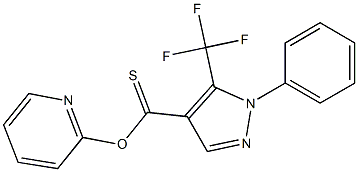  2-pyridyl 1-phenyl-5-(trifluoromethyl)-1H-pyrazole-4-carbothioate