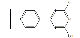 4-[4-(tert-butyl)phenyl]-6-(methylthio)-1,3,5-triazin-2-ol