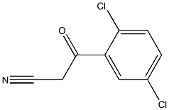 2,5-Dichlorobenzoylacetonitrile Struktur