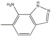 6-methyl-1H-indazol-7-amine Structure
