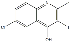 6-chloro-3-iodo-2-methylquinolin-4-ol|