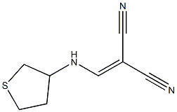 2-[(tetrahydrothiophen-3-ylamino)methylidene]malononitrile|