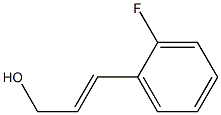 (E)-3-(2-fluorophenyl)prop-2-en-1-ol Structure