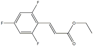 (E)-ethyl 3-(2,4,6-trifluorophenyl)acrylate|(E)-ethyl 3-(2,4,6-trifluorophenyl)acrylate