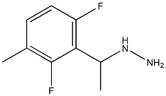  1-(1-(2,6-difluoro-3-methylphenyl)ethyl)hydrazine