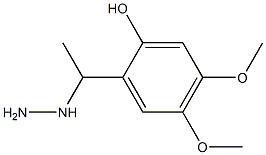 1-(1-(2-hydroxy-4,5-dimethoxyphenyl)ethyl)hydrazine|