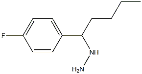 1-(1-(4-fluorophenyl)pentyl)hydrazine