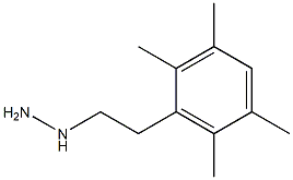 1-(2,3,5,6-tetramethylphenethyl)hydrazine Struktur