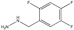 1-(2,4,5-trifluorobenzyl)hydrazine Struktur