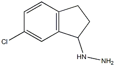 1-(5-chloro-2,3-dihydro-1H-inden-3-yl)hydrazine Structure