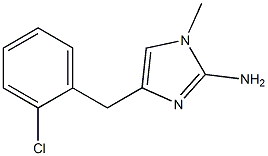 1-methyl-4-(2-chlorobenzyl)-1H-imidazol-2-amine