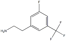 2-(3-fluoro-5-(trifluoromethyl)phenyl)ethanamine 结构式