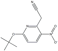 2-(6-tert-butoxy-3-nitropyridin-2-yl)acetonitrile