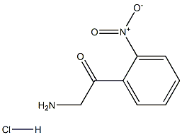 2-NITROPHENACYLAMINE HYDROCHLORIDE Structure