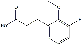 3-(3-fluoro-2-methoxyphenyl)propanoic acid