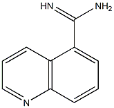 quinoline-5-carboxamidine Structure