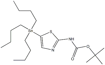  tert-butyl 5-(tributylstannyl)thiazol-2-ylcarbamate