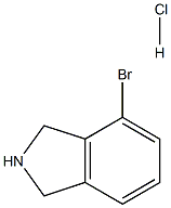4-溴异二氢吲哚盐酸盐, , 结构式