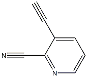 3-ethynylpicolinonitrile,,结构式