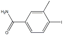 4-Iodo-3-methylbenzamide Structure