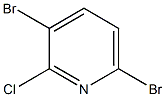 2-Chloro-3,6-dibromopyridine Struktur