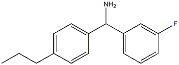 (3-fluorophenyl)(4-propylphenyl)methanamine