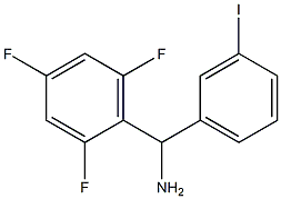 (3-iodophenyl)(2,4,6-trifluorophenyl)methanamine
