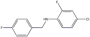 (4-chloro-2-fluorophenyl)(4-fluorophenyl)methylamine Struktur