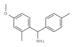 (4-methoxy-2-methylphenyl)(4-methylphenyl)methanamine