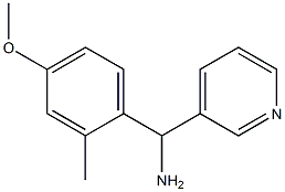 (4-methoxy-2-methylphenyl)(pyridin-3-yl)methanamine