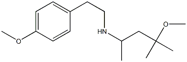 (4-methoxy-4-methylpentan-2-yl)[2-(4-methoxyphenyl)ethyl]amine|