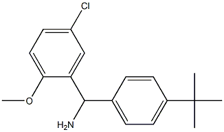 (4-tert-butylphenyl)(5-chloro-2-methoxyphenyl)methanamine